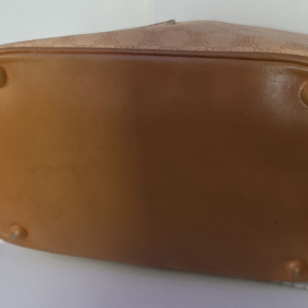 Celine Light Beige and Tan Shoulder Bag - Picture 4 of 5
